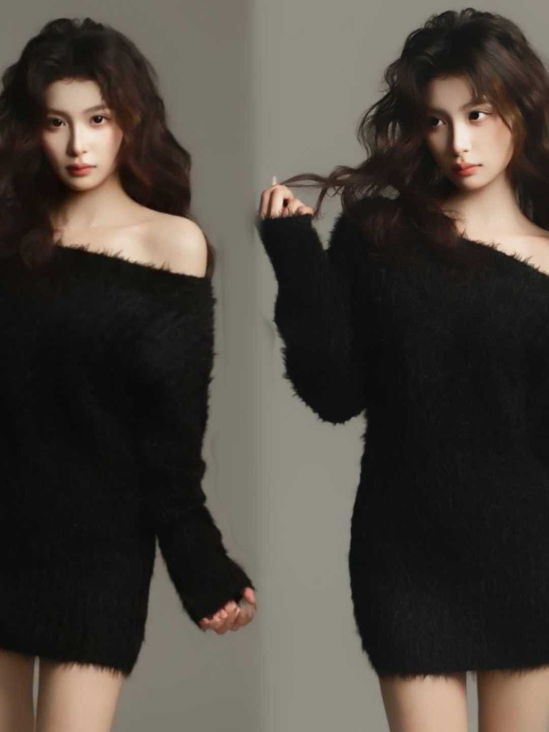Ethnic Clothing & Online Fashion Store Khaadi Us - Black Portrait Photography Clothing One Shoulder