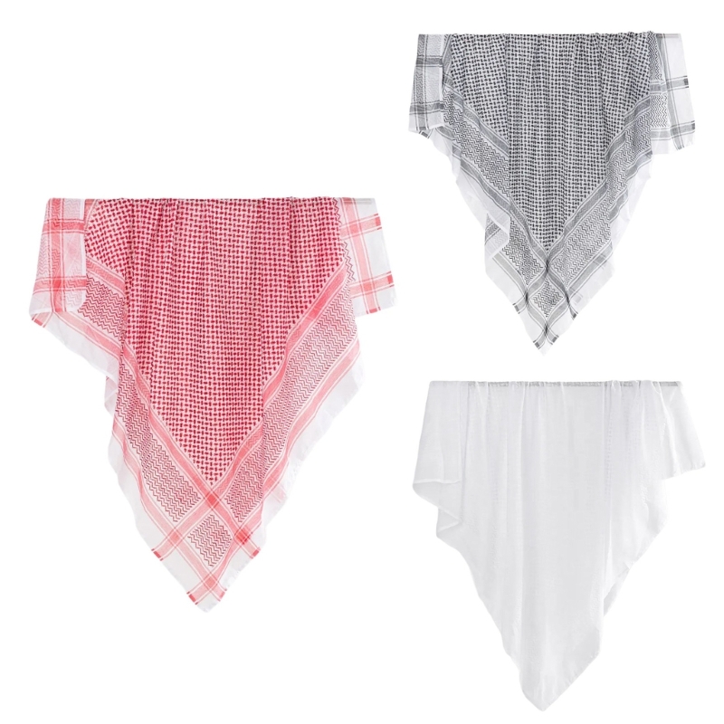 Ethnic Fashion Men - Men Ethnic Headwrap Shemagh Scarf Sun