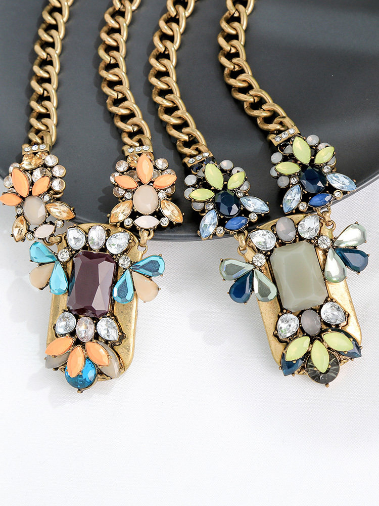 Vintage Ethnic Style Gem Stone - Ethnic Fashion Magazine review and price