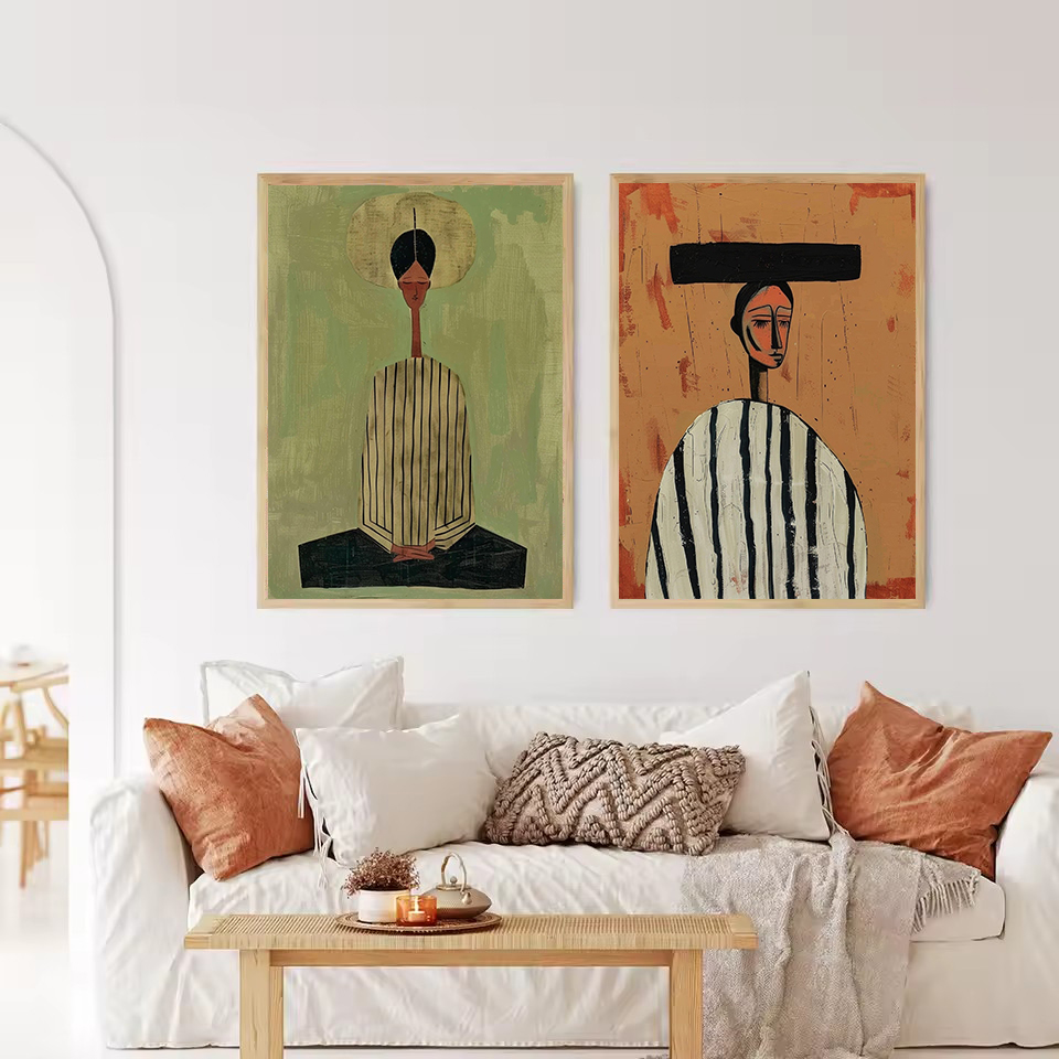 Fashion Abstract African Figur - Ethnic Contemporary Fashion review and price