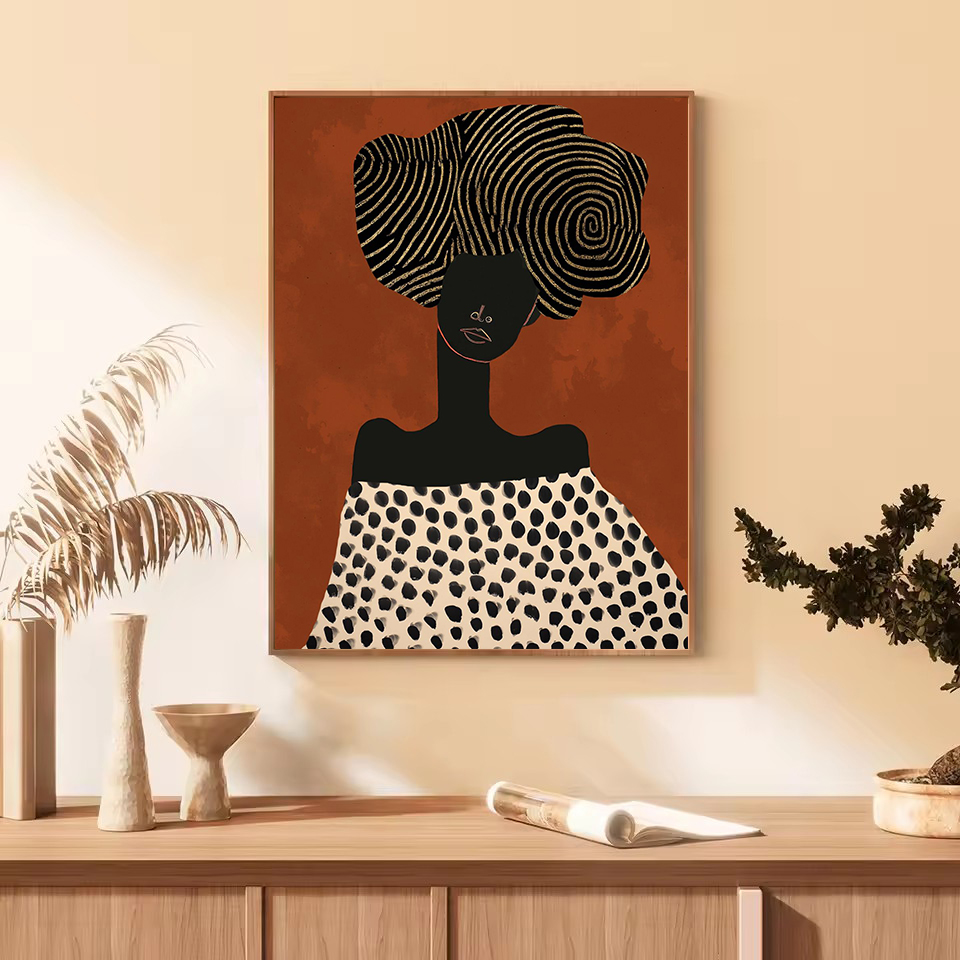 Fashion Abstract African Figur - Ethnic Contemporary Fashion review and price