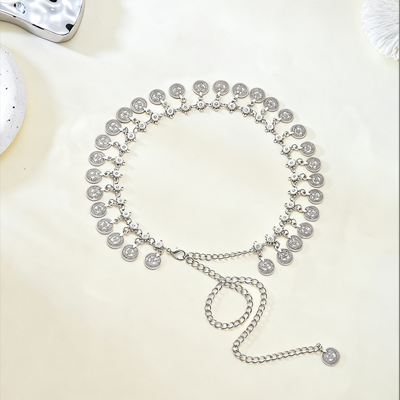 Retro ethnic style metal coin  - Ethnic Fashion Co In review and price