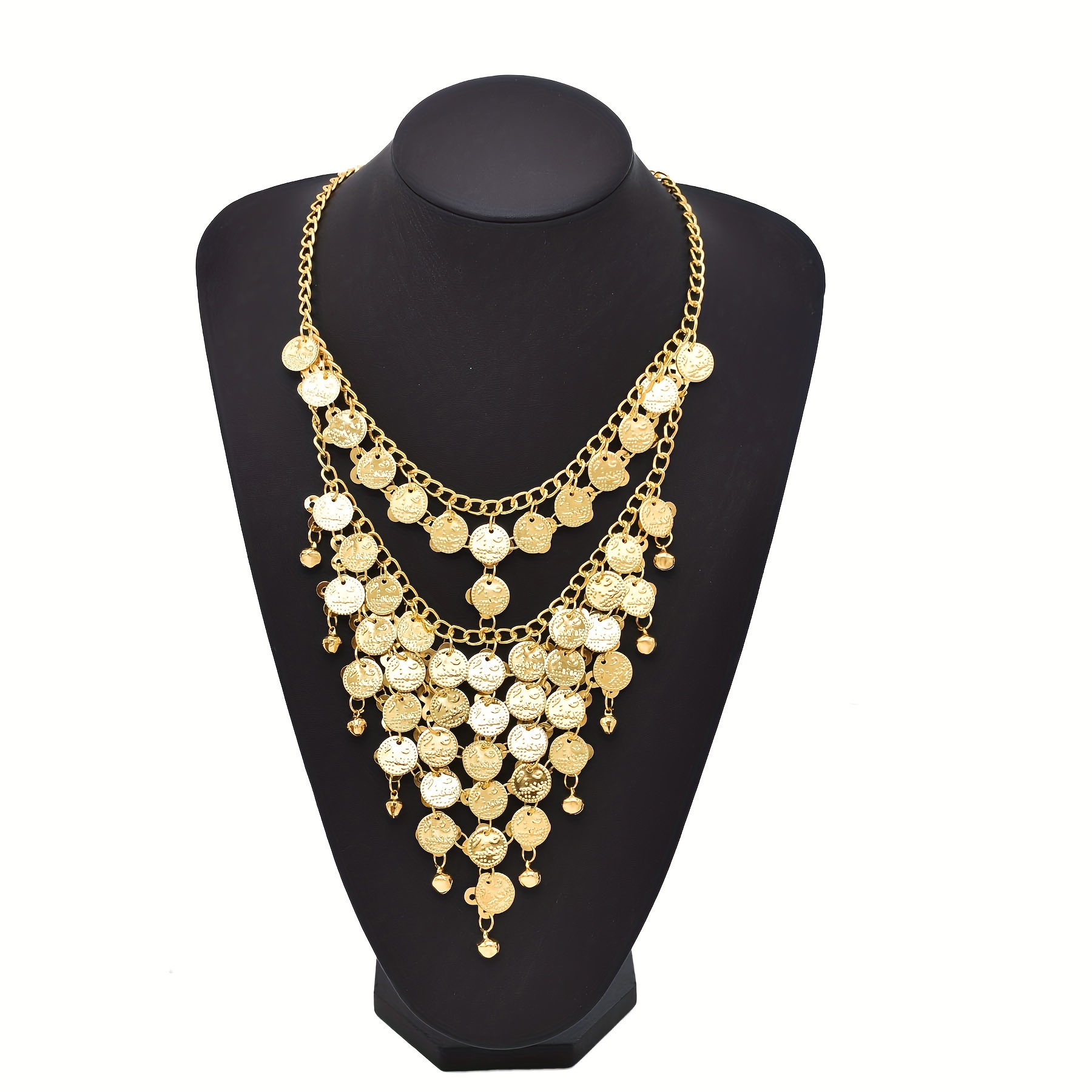 Gold Color Coins Long Chains T - Ethnic Fashion Co In review and price