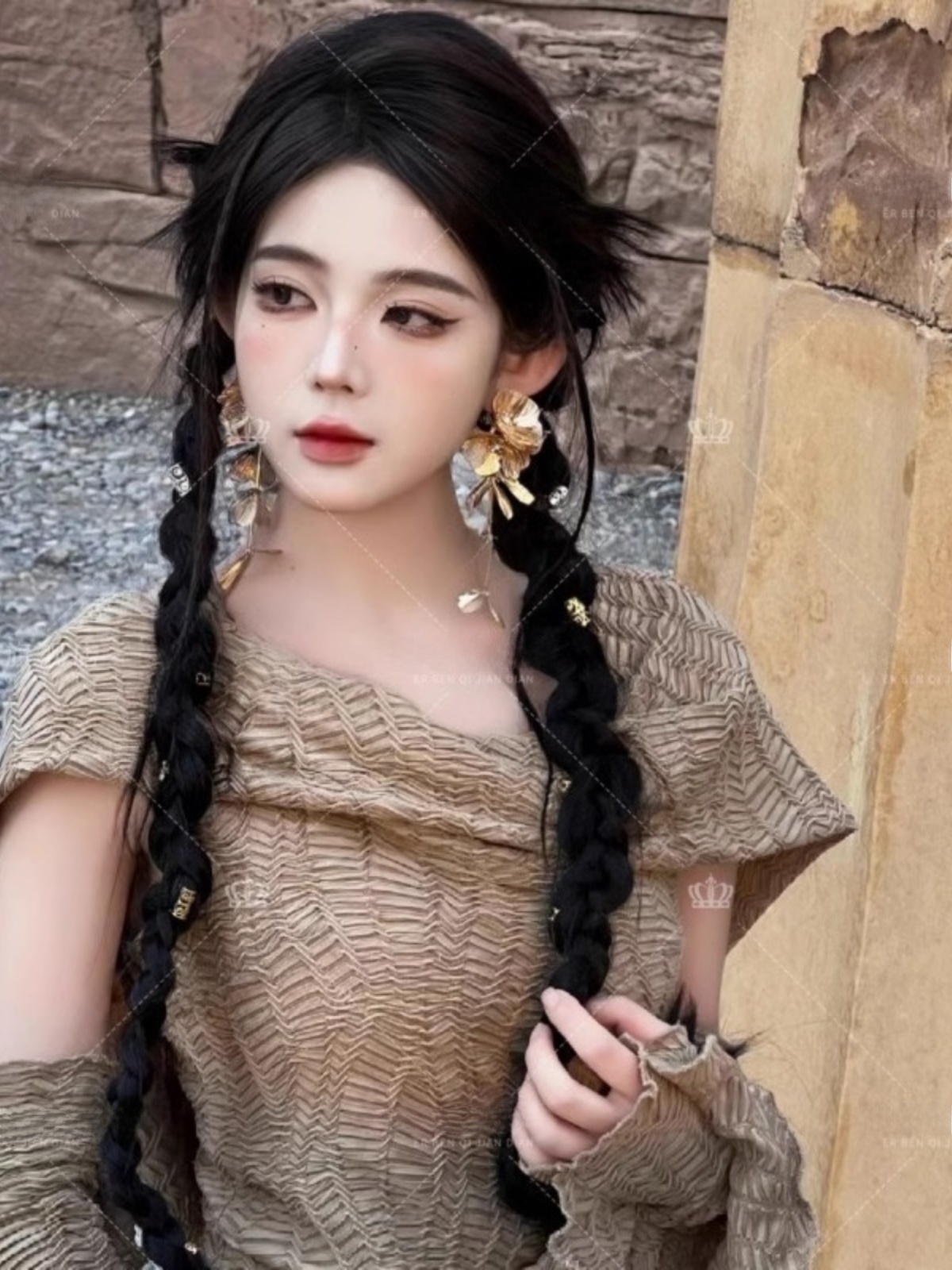 Desert  Themed Long Dress Wome - Ethnic Clothing & Online Fashion Store Khaadi Us review and price