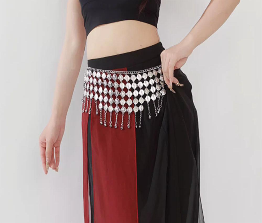 Fashion Alloy Coins Tassel Wai - Ethnic Fashion Co In review and price