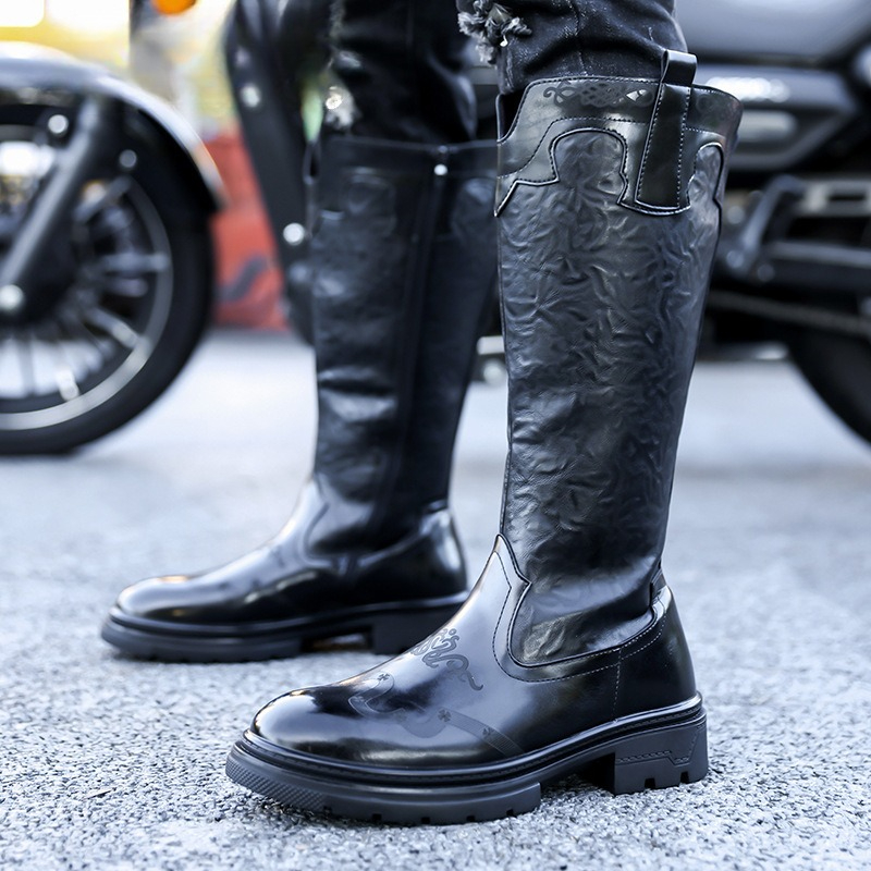 Men's Mid-calf Boots High Qual - Ethnic Fashion Men review and price