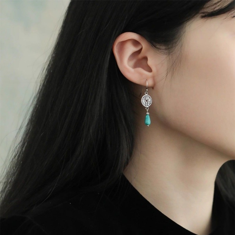 925 Sterling Silver Earrings A - Ethnic Fashion Co In review and price