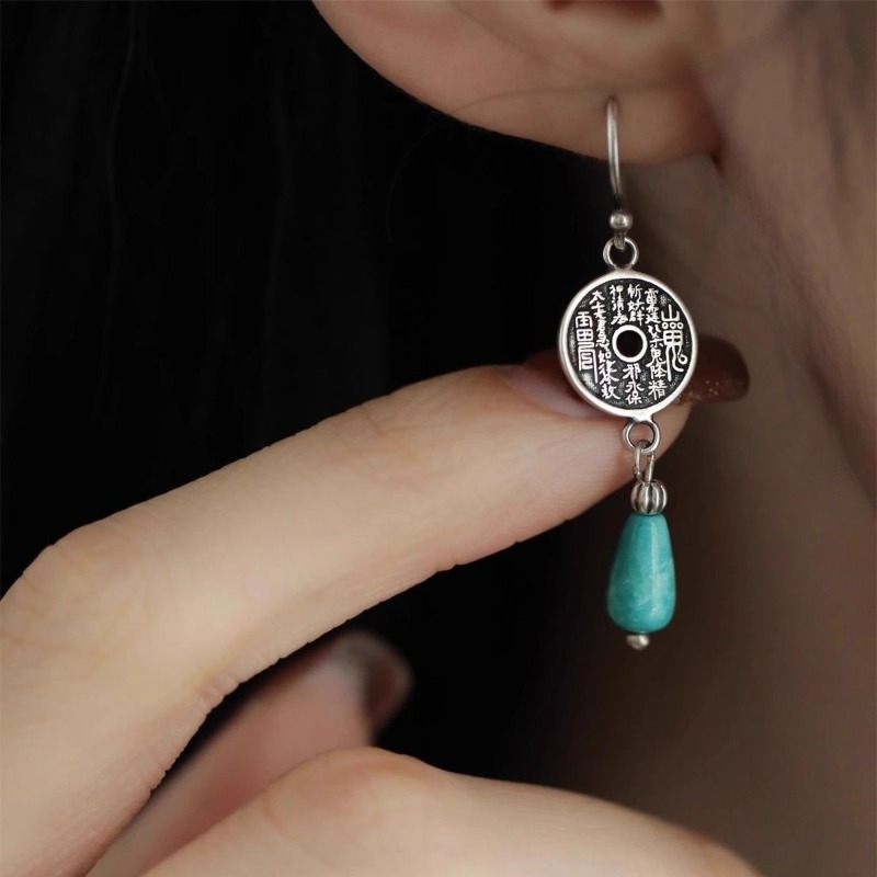925 Sterling Silver Earrings A - Ethnic Fashion Co In review and price