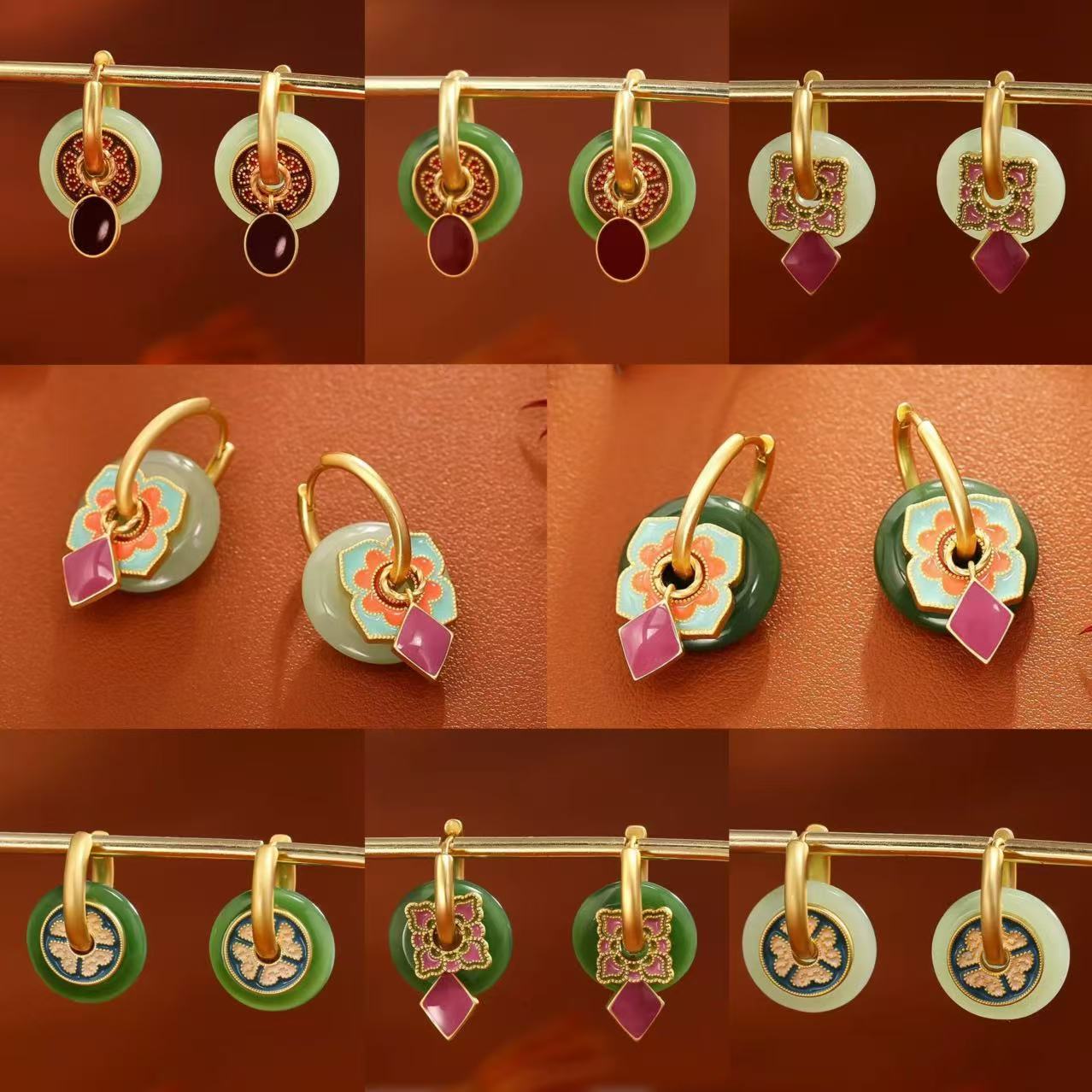 S925 New Chinese-style Earring - Ethnic Fashion Way review and price