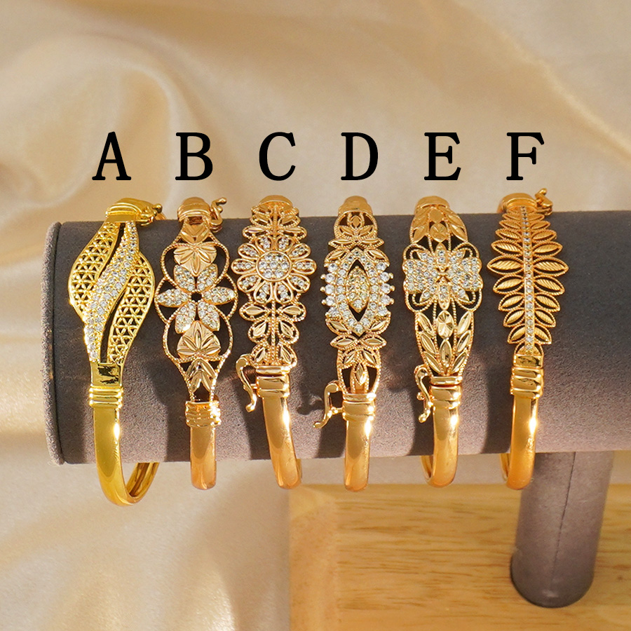 1Pcs Dubai Flower Zirconium In - Ethnic Fashion Dubai review and price