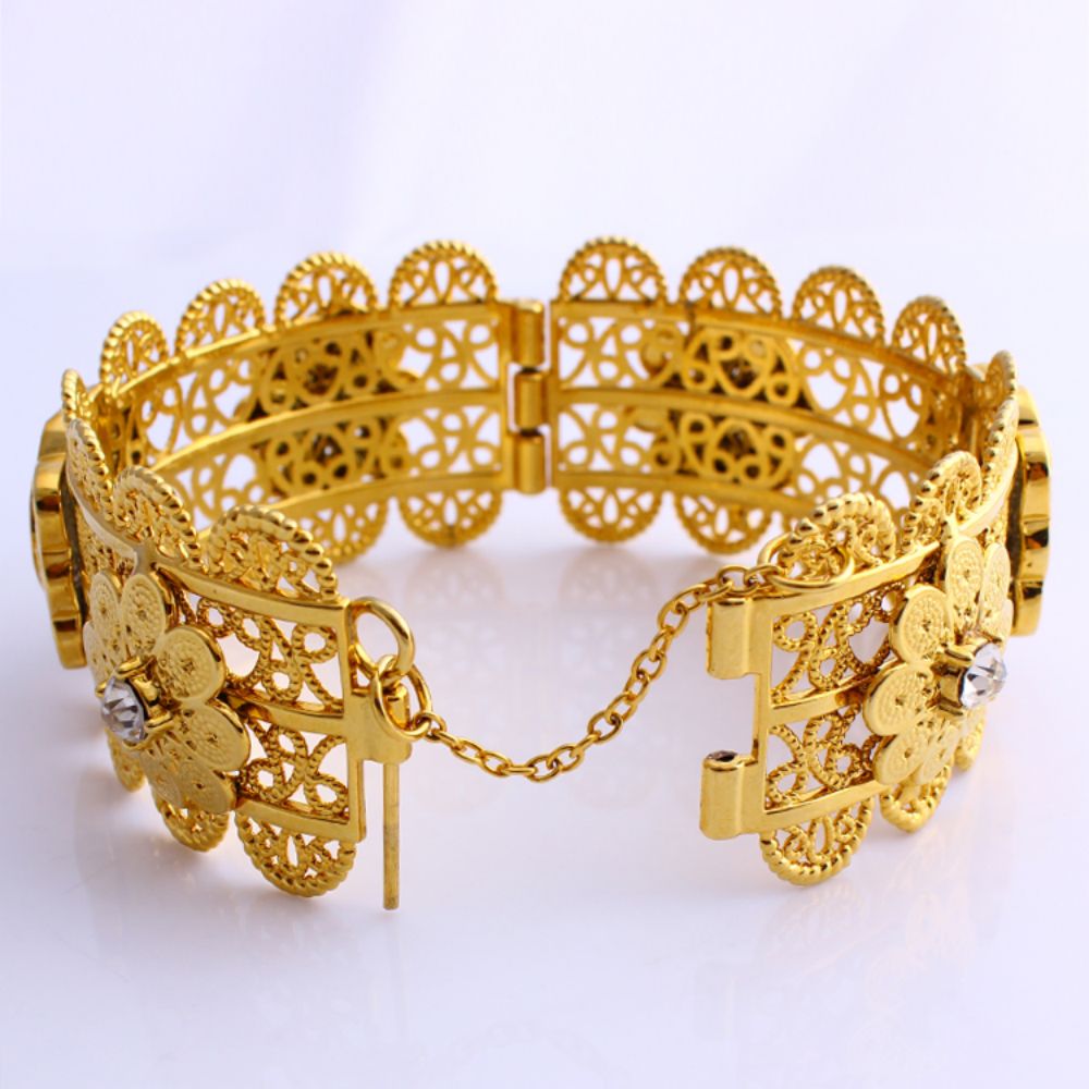 Luxury Women Big Bangle 68mm G - Ethnic Fashion Dubai review and price
