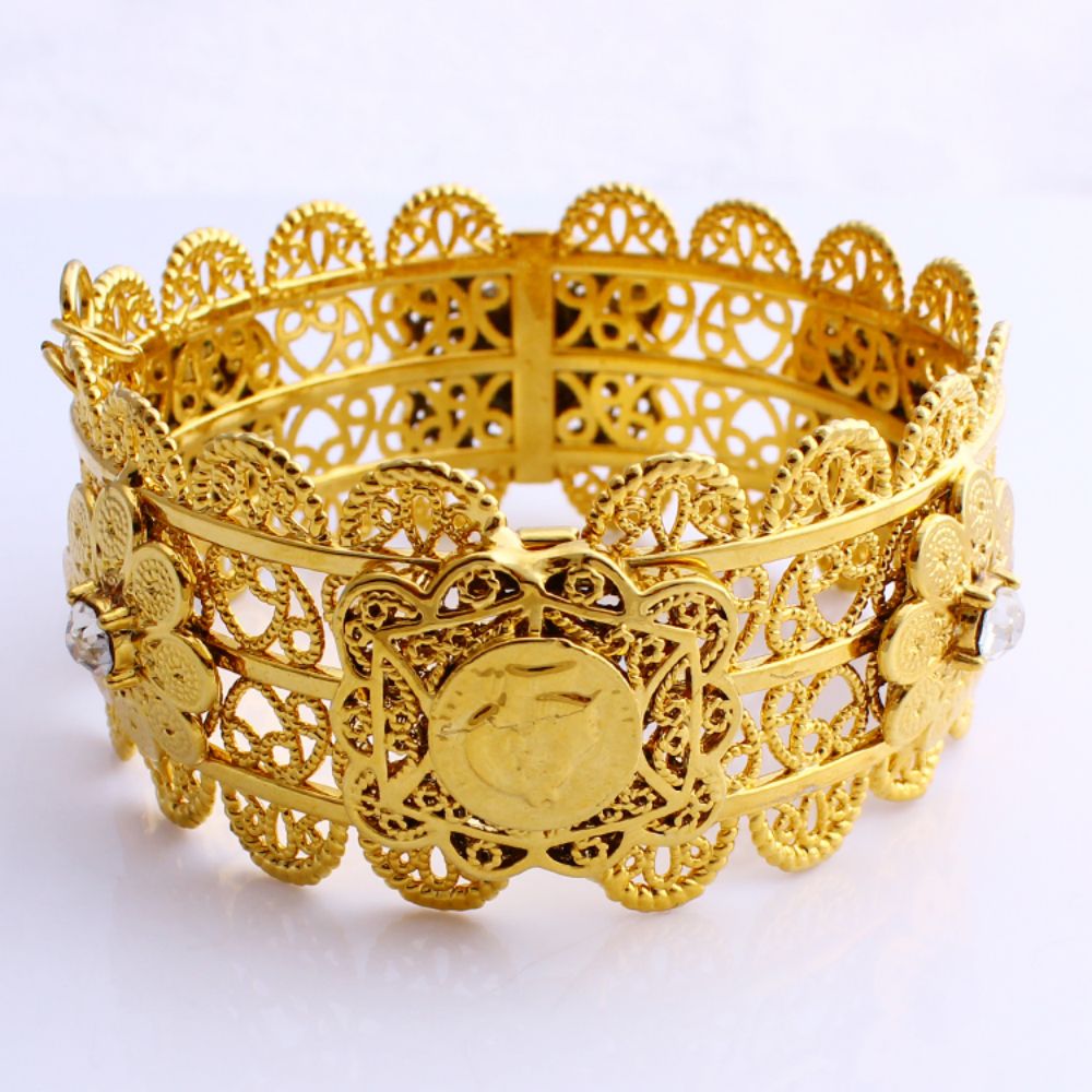Luxury Women Big Bangle 68mm G - Ethnic Fashion Dubai review and price