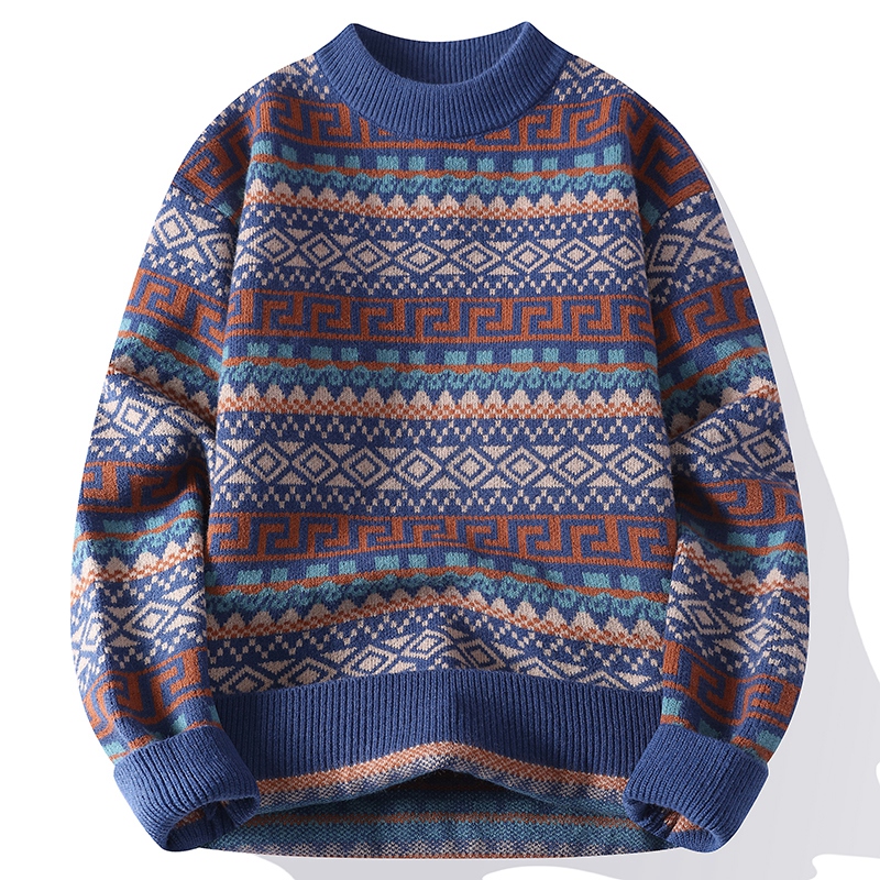 Trendy Men's Round Neck Sweate - Ethnic Fashion Men review and price