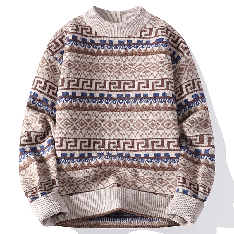 Trendy Men's Round Neck Sweate - Ethnic Fashion Men review and price